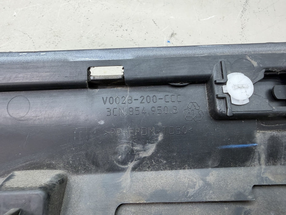 2018-2025 VOLKSWAGEN ATLAS RR RIGHT REAR LOWER DOOR MOLDING OEM 3CN.854.950.B