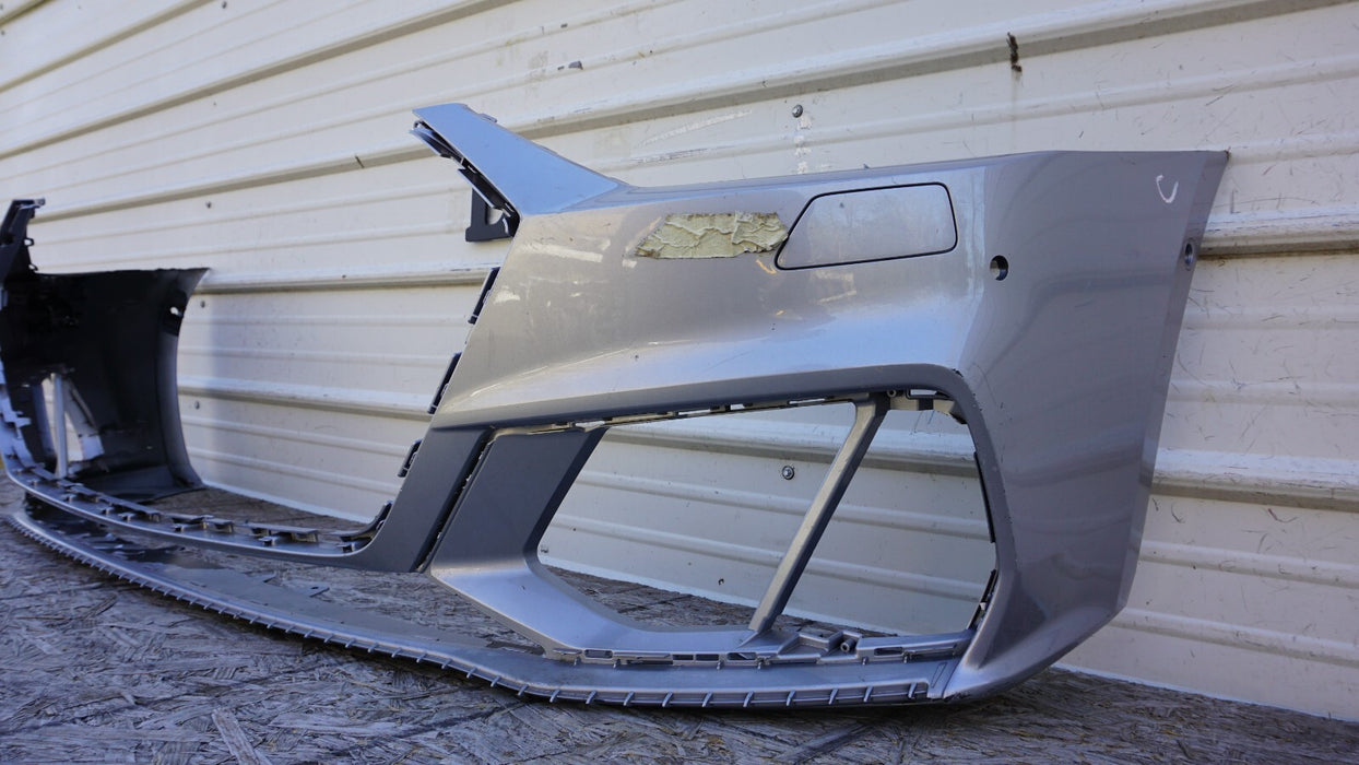 2019-2020 AUDI A7 SPORTBACK S-LINE FRONT BUMPER COVER PANEL ORIGINAL 19 20 OEM