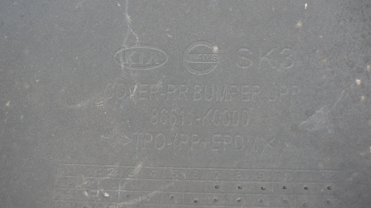 2020-2022 KIA SOUL REAR BUMPER COVER PANEL OEM 86611-K0000