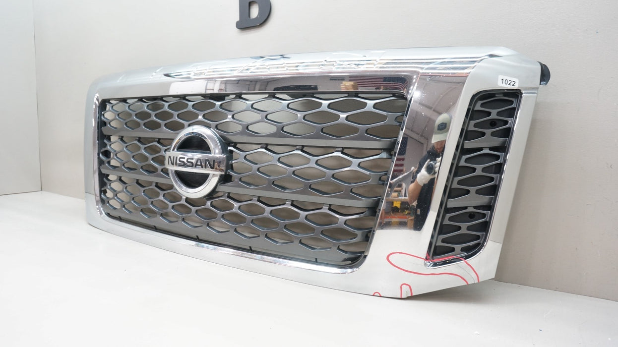 2016-2019 NISSAN TITAN XD FRONT RADIATOR GRILLE GRILL 62310-EZ20A OEM