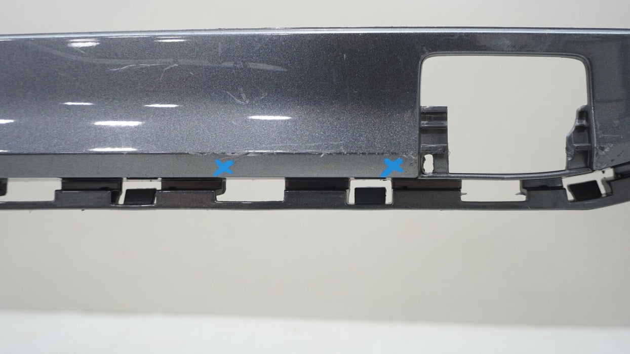 2021-2023 AUDI Q5 REAR MIDDLE LOWER BUMPER COVER VALANCE OEM 80A807527A
