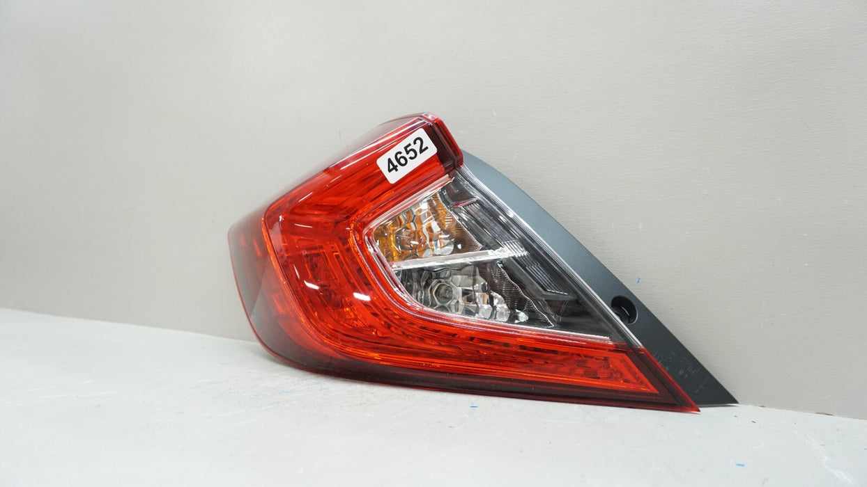 2016-2021 HONDA CIVIC SEDAN REAR LEFT DRIVERS SIDE TAIL LIGHT CAPA AFTERMARKET