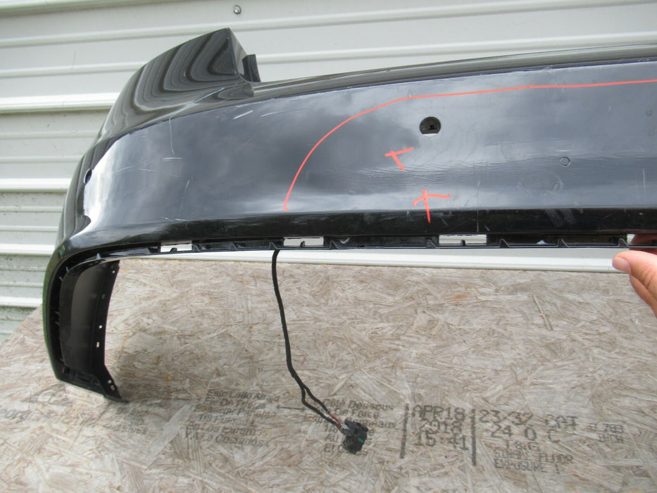 2013 - 2016 AUDI A5 S5 REAR BUMPER COVER WITH PARKING SENSORS 8T0807511L OEM