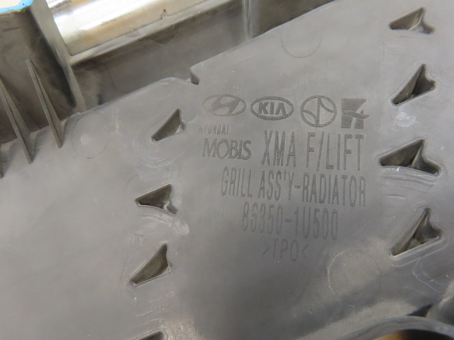 2014-2015 KIA SORENTO FRONT UPPER BUMPER GRILLE OEM 86350-1U500