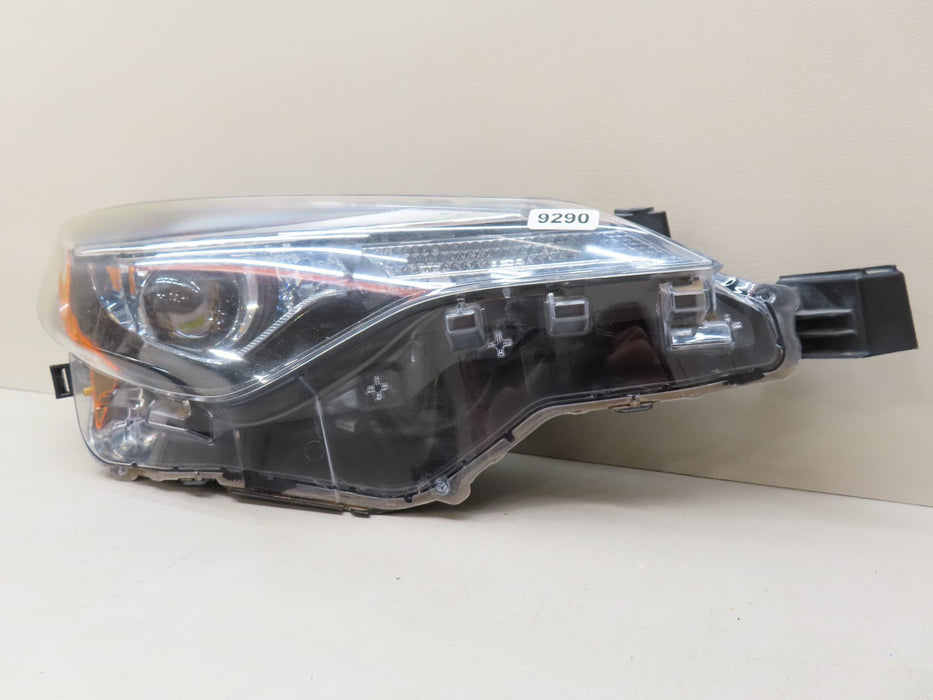2017-2019 TOYOTA COROLLA FRONT RIGHT PASSENGER SIDE HEADLIGHT LIGHT LED OEM 9290