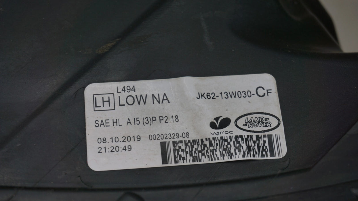 2018-2022 RANGE ROVER SPORT FRONT LEFT DRIVERS SIDE HEADLIGHT LED OEM