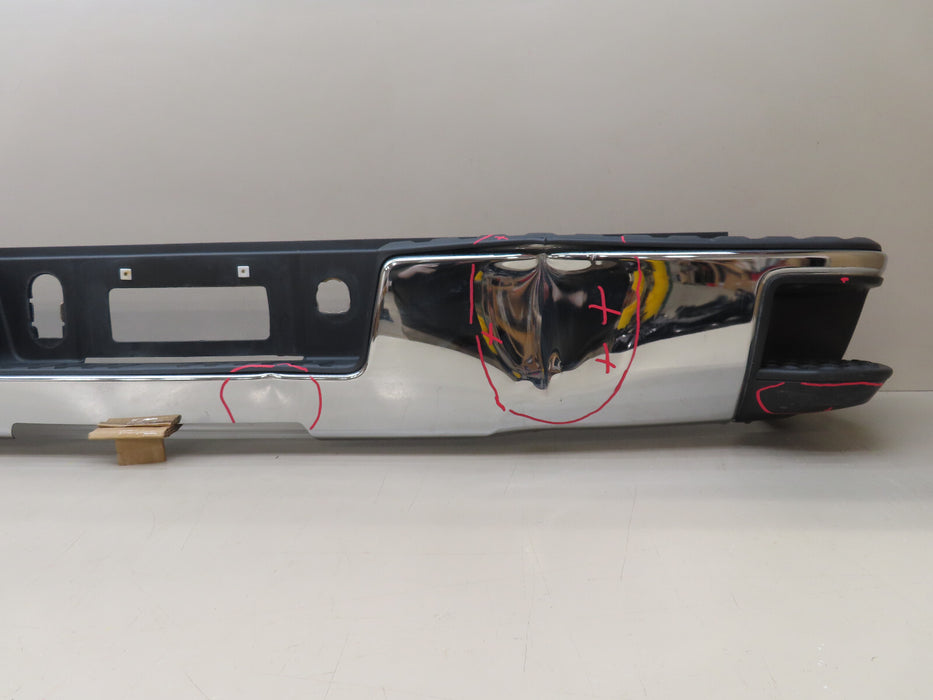 2014-2018 CHEVROLET SILVERADO/ GMC SIERRA 1500 REAR BUMPER METAL OEM