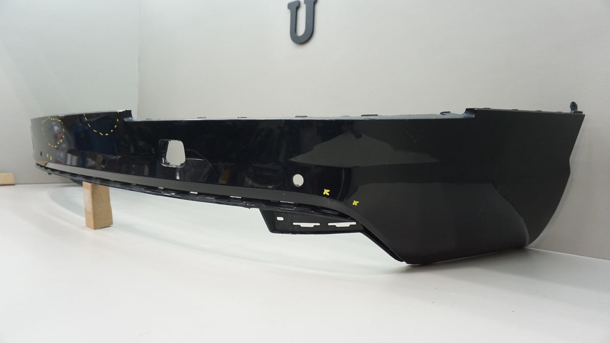2017-2019 AUDI Q7 REAR LOWER BUMPER COVER VALANCE OEM 4M0807527B