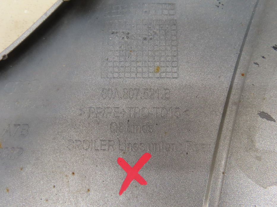 2018 2019 2020 AUDI Q5 S-LINE REAR BUMPER COVER OEM 80A807385