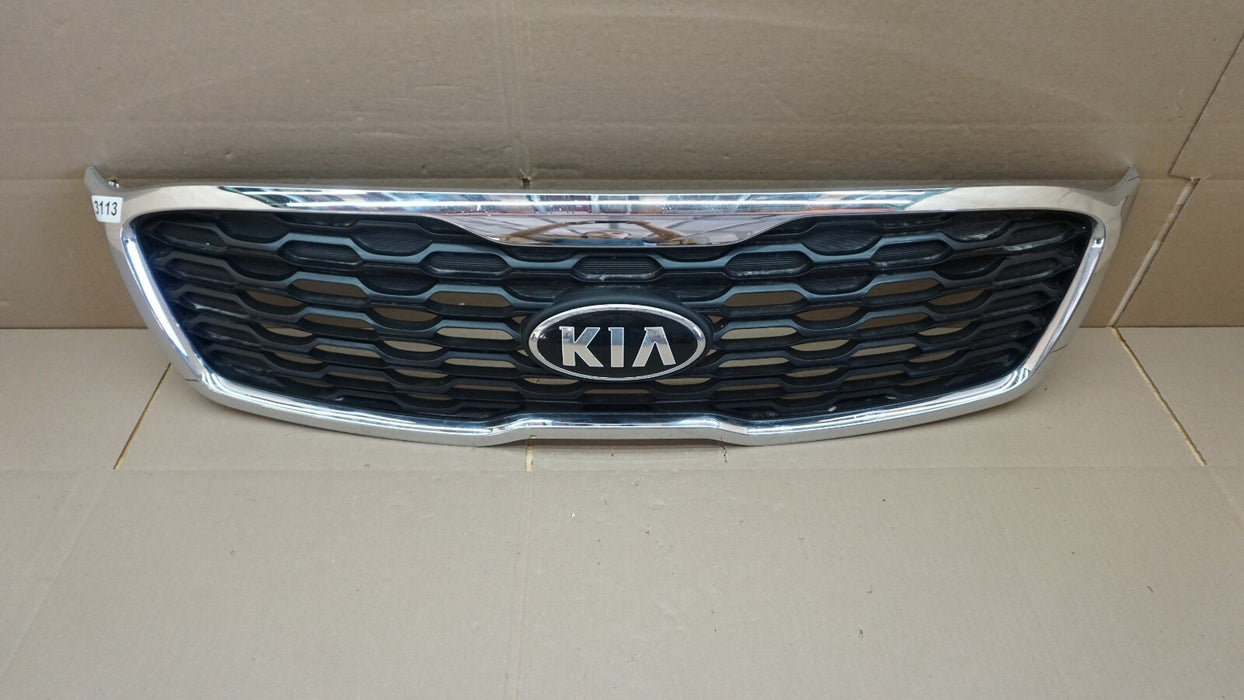 2019-2020 KIA SORENTO FRONT BUMPER UPPER RADIATOR GRILLE GRILL W/ EMBLEM OEM