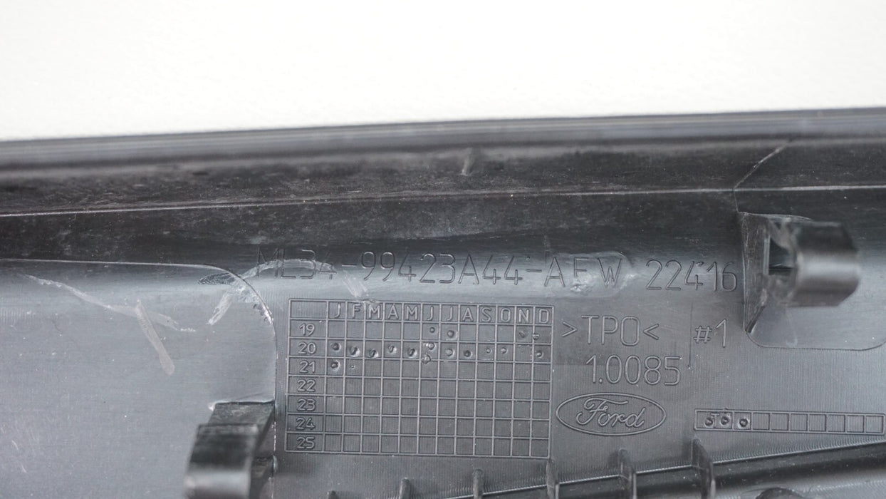 2021-2023 FORD F-150 REAR UPPER TAILGATE TRIM MOLDING OEM ML34-99423A44-AEW
