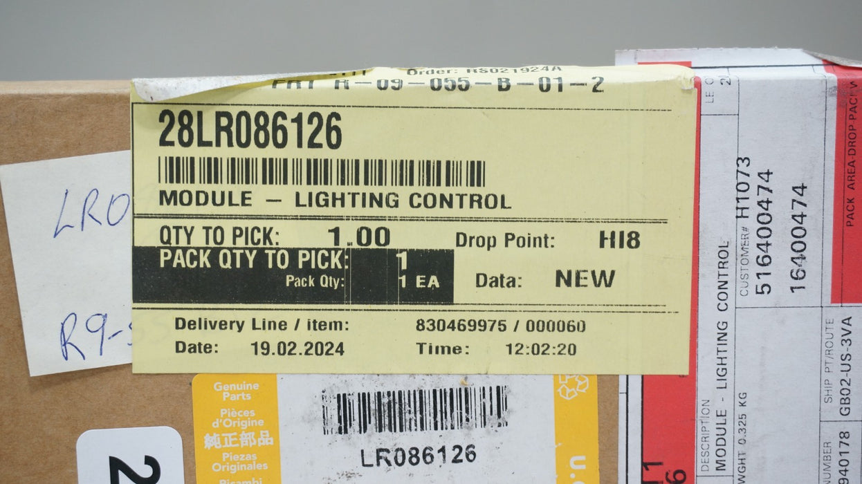 2017-2023 LAND ROVER DISCOVERY RIGHT XENON HEADLIGHT MODULE OEM LR086126 *NEW*