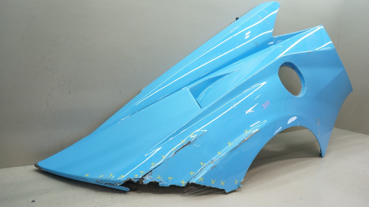 *DAMAGED LAMBORGHINI HURACAN STO REAR RIGHT QUARTER PANEL CARBON FIBER OEM