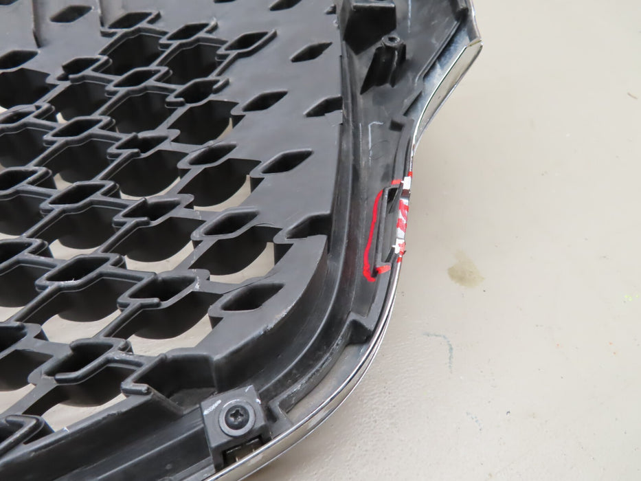 2016-2017 KIA SORENTO FRONT BUMPER RADIATOR COVER GRILLE GRILL WITH EMBLEM OEM