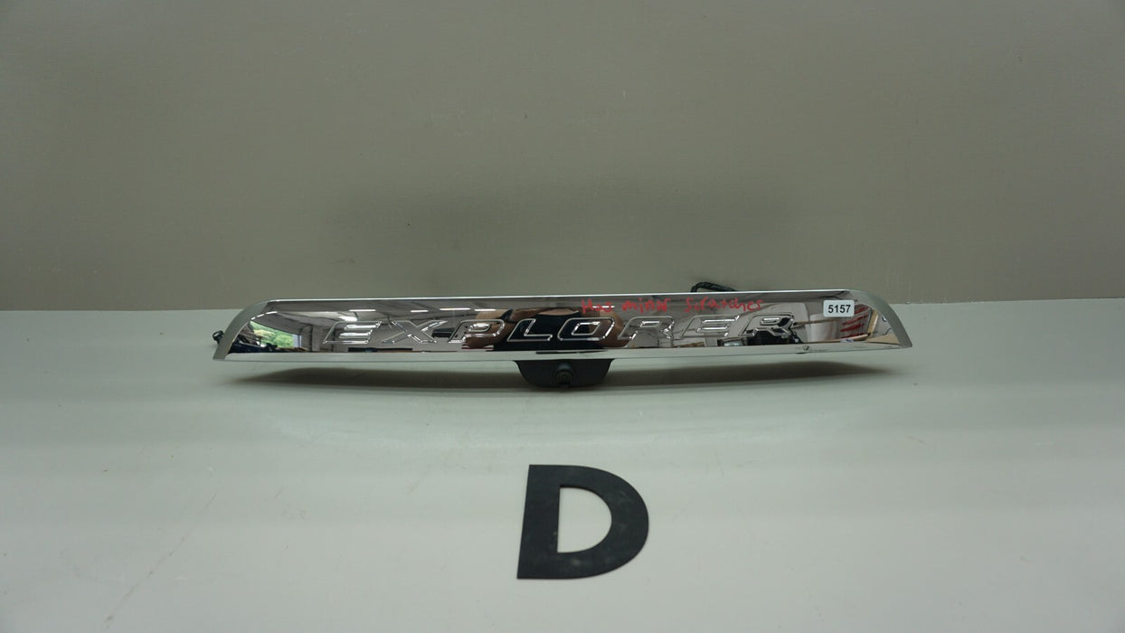2020-2021 FORD EXPLORER REAR LIFTGATE MOLDING WITH CAMERA OEM LB5B-S42509-AGW