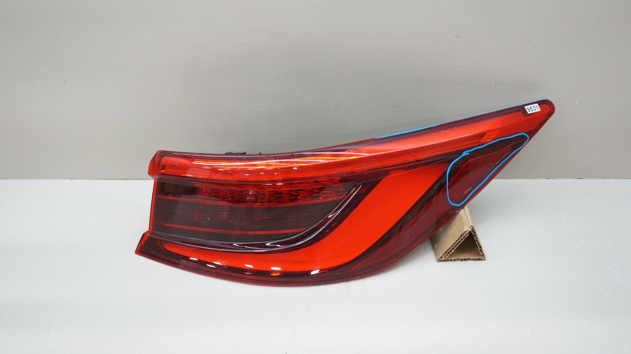 2019-2023 INFINITI QX50 REAR RIGHT PASSENGER SIDE OUTER TAIL LIGHT OEM