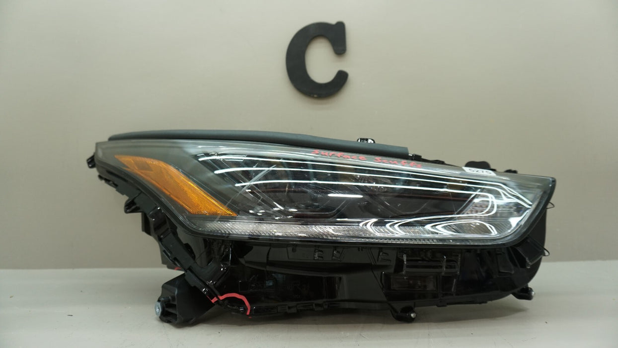 2020-2022 TOYOTA HIGHLANDER FRONT RIGHT PASSENGERS SIDE LED HEADLIGHT OEM
