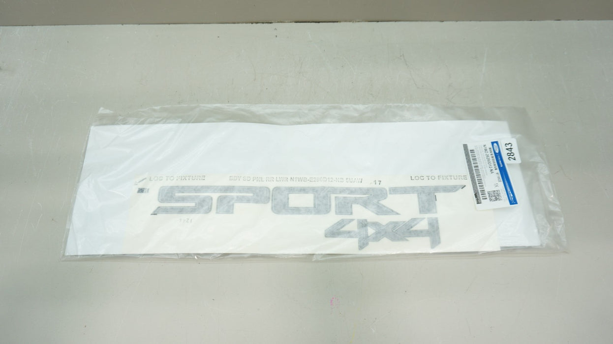2024-2025 FORD RANGER SPORT 4X4 BED DECAL ASSEMBLY OEM N1WZ-26290D12-NA