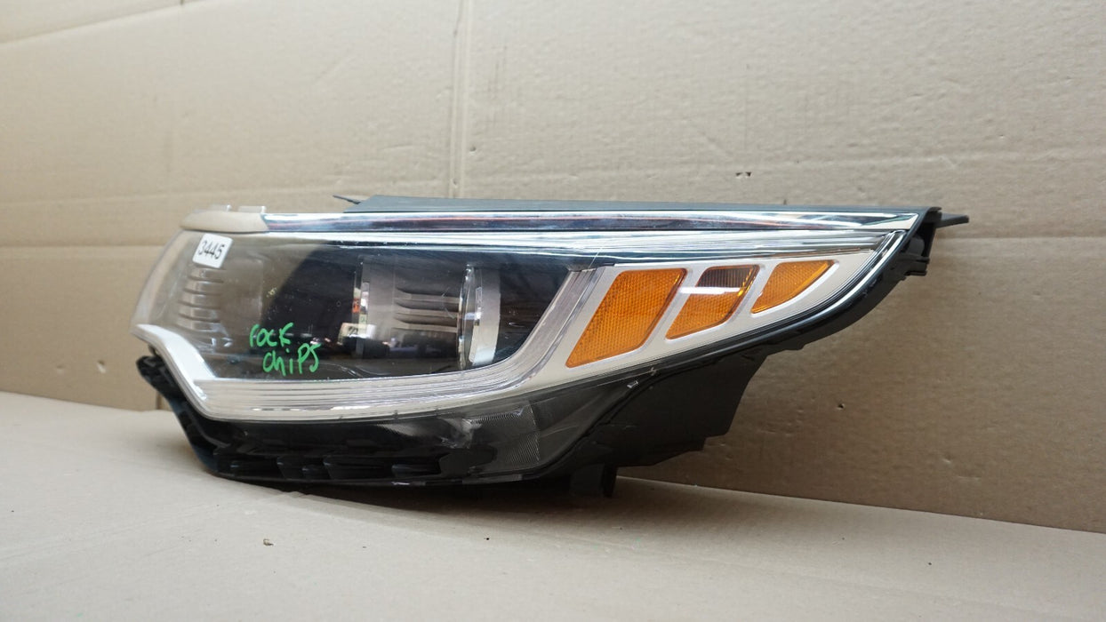 2016-2018 KIA OPTIMA FRONT LH LEFT DRIVER SIDE HALOGEN W/LED HEADLIGHT OEM