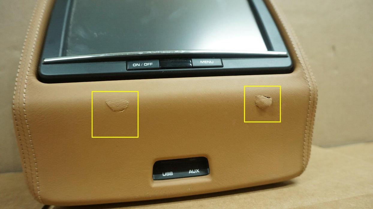 2011-2014 PORSCHE CAYENNE RIGHT OR LEFT BACK SEAT DISPLAY SCREEN MONITOR OEM
