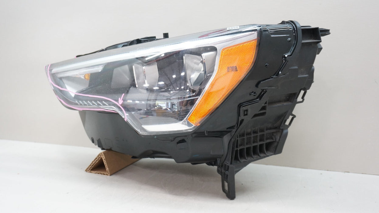 2019-2023 AUDI Q3 FRONT LEFT DRIVER SIDE LED HEADLIGHT OEM 83A941011 *CRACKED*