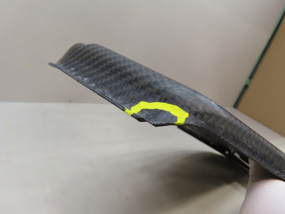 2018-2020 MERCEDES AMG GT R LOWER ENGINE CARBON FIBER SHIELD COVER OEM 008098