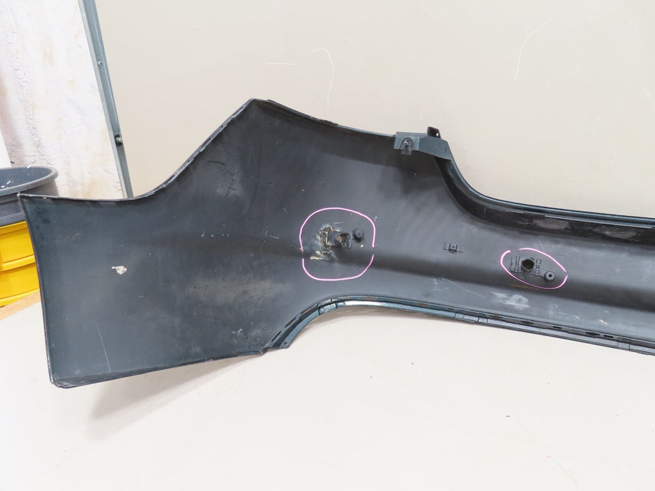 2012-2015 JAGUAR XF REAR BUMPER COVER PANEL W/ SENSOR HOLE OEM 8X23-17D781-AD