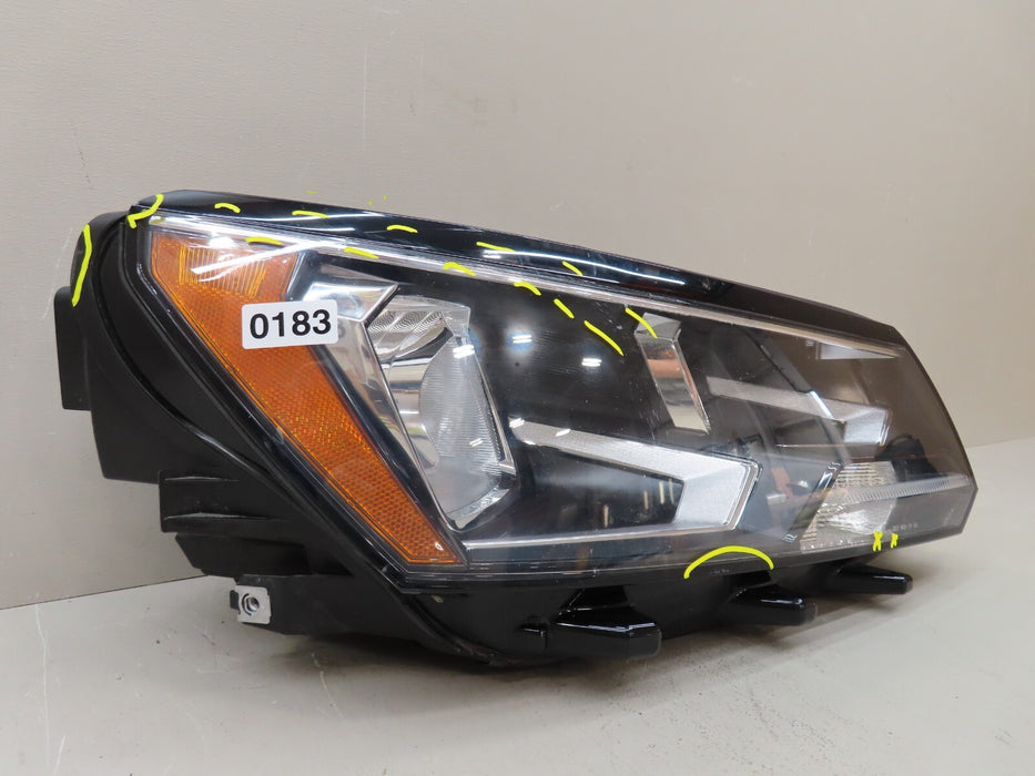 2016-2019 VOLKSWAGEN PASSAT FRONT RIGHT HEADLIGHT LAMP HALOGEN OEM 561941006E