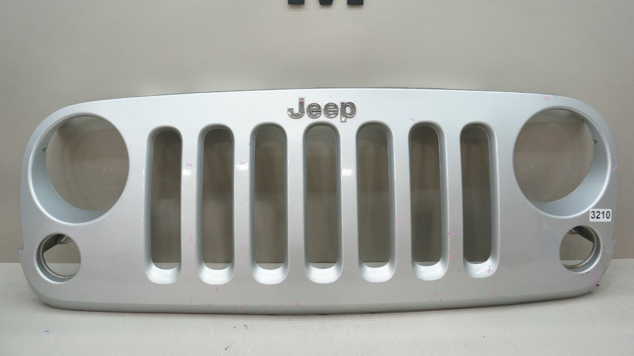 2007-2018 JEEP WRANGLER FRONT GRILLE OEM 1BM91TRM