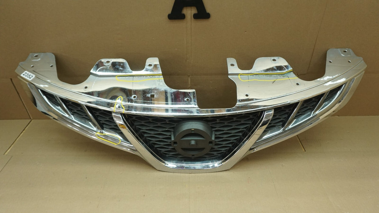 2011-2014 NISSAN MURANO FRONT BUMPER UPPER GRILL GRILLE OEM 623101SZ0A
