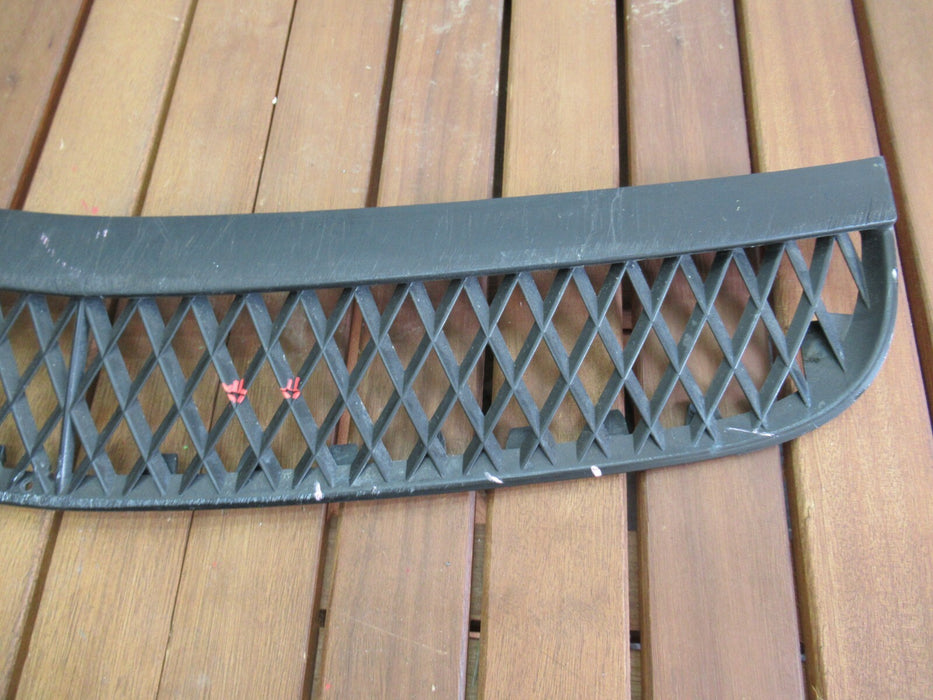 2006-2008 BENTLEY CONTINENTAL FRONT BUMPER CENTER LOWER GRILLE GRILL BLACK OEM