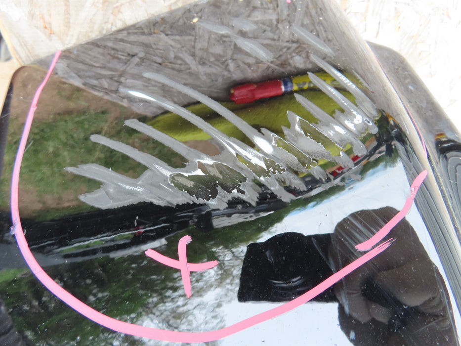 2019-2022 GMC SIERRA 1500 FRONT METAL BUMPER BLACK OEM