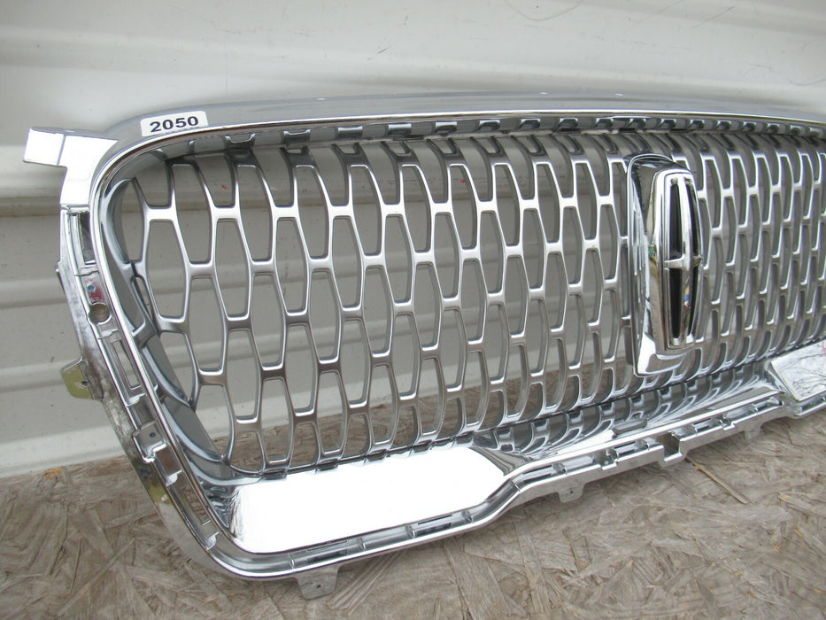 2020 - 2021 LINCOLN CORSAIR FRONT BUMPER GRILLE W/ EMBLEM LJ7B-8150-ABW OEM