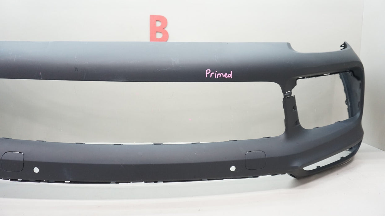 2019-2022 PORSCHE CAYENNE FRONT BUMPER COVER PANEL W/ SENSOR HLS OEM 9Y080722 PD
