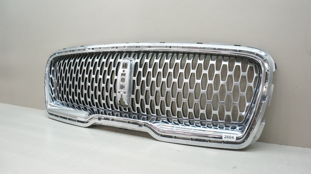 2021-2023 LINCOLN NAUTILUS FRONT CHROME BUMPER RADIATOR GRILLE OEM MA1B-8200-NBW