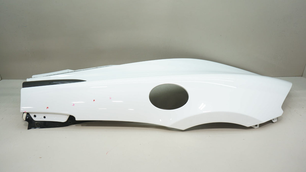 2016-2021 MCLAREN 600LT 570S REAR LEFT DRIVERS SIDE QUARTER PANEL OEM WHITE