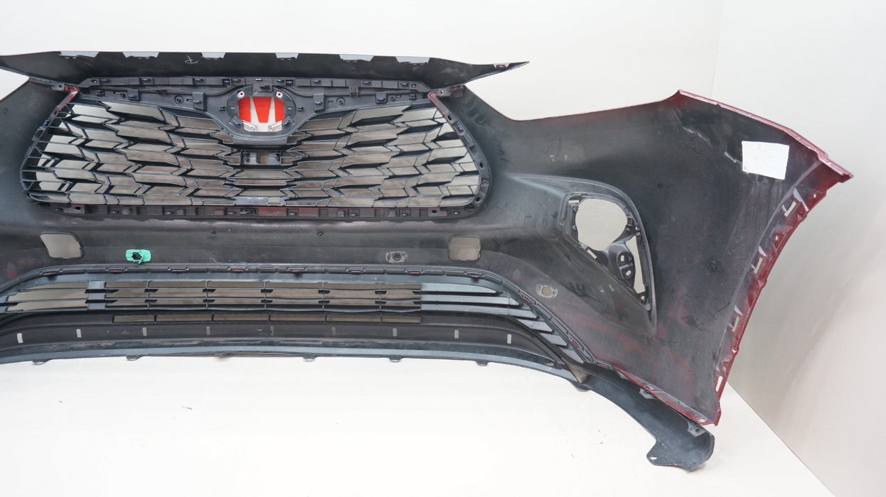 2020-2023 TOYOTA HIGHLANDER FRONT BUMPER COVER PANEL WITH GRILLE OEM
