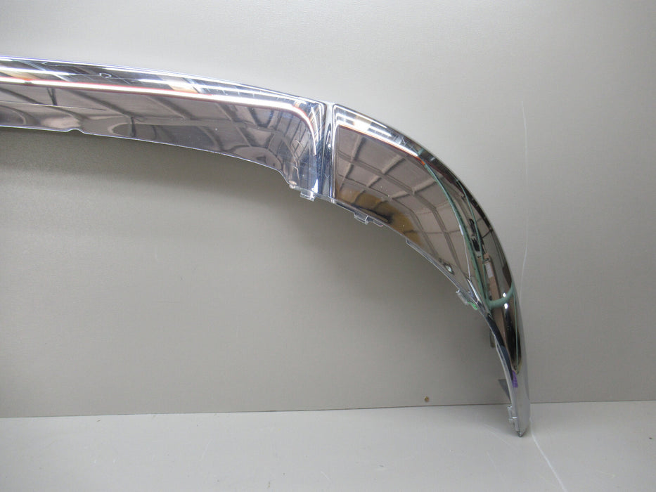 2011-2014 Chevrolet Silverado 2500 3500 Front Upper Bumper Cover Chrome Cap OEM