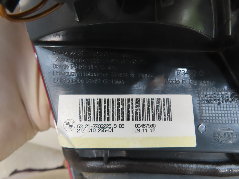2011-2013 BMW 528I 535I 550I REAR LEFT DRIVER SIDE TAIL LIGHT LAMP OEM