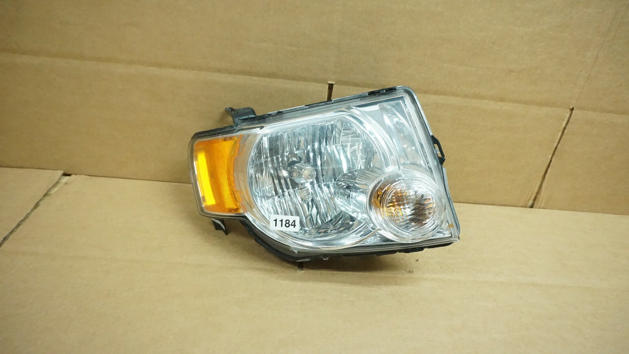 2008-2012 FORD ESCAPE FRONT PASSENGER RIGHT SIDE HEADLIGHT HALOGEN LAMP OEM