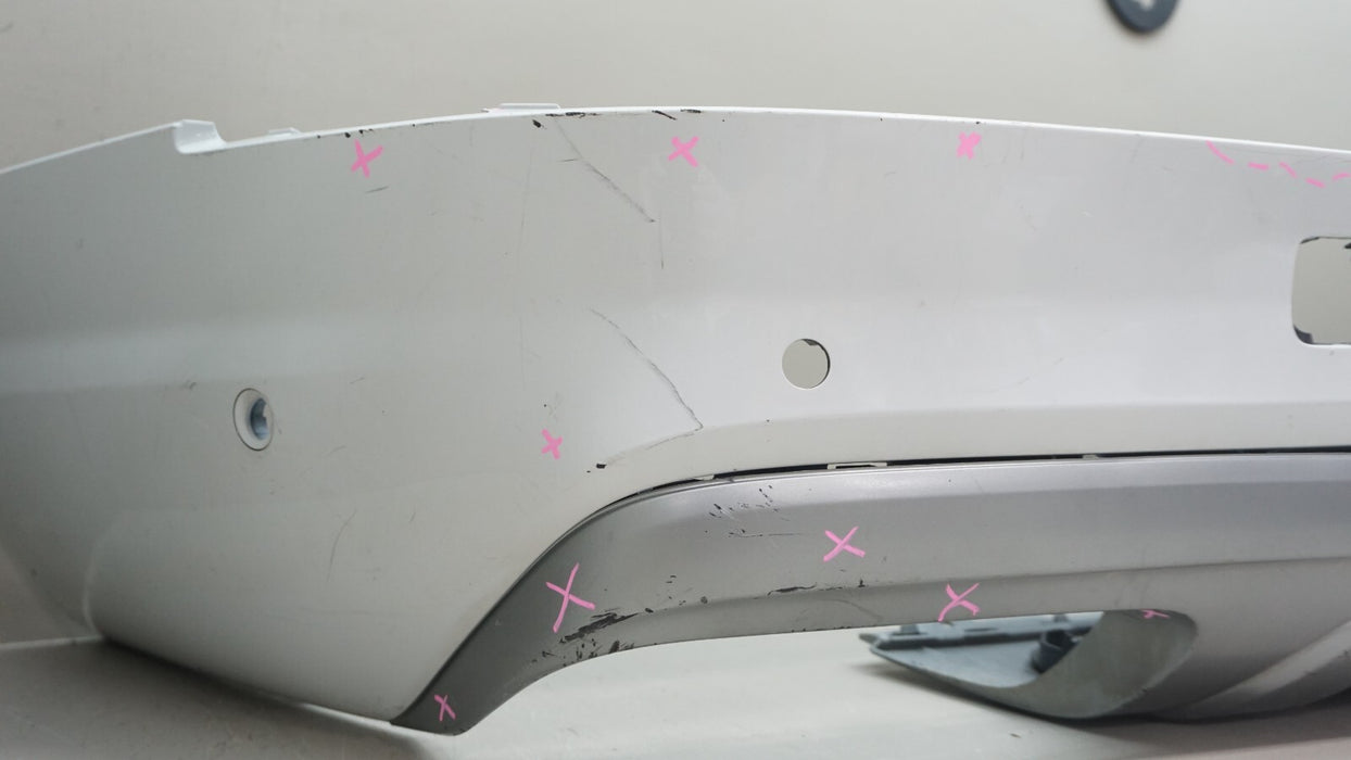 2017-2019 AUDI Q7 REAR MIDDLE/LOWER BUMPER COVER 4M0807941C OEM 17 18 19