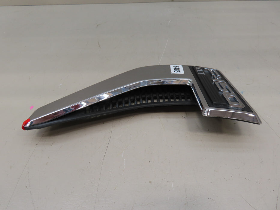 2021-2023 FORD F150 F-150 XLT LEFT DRIVER FENDER EMBLEM OEM ML34-16B115