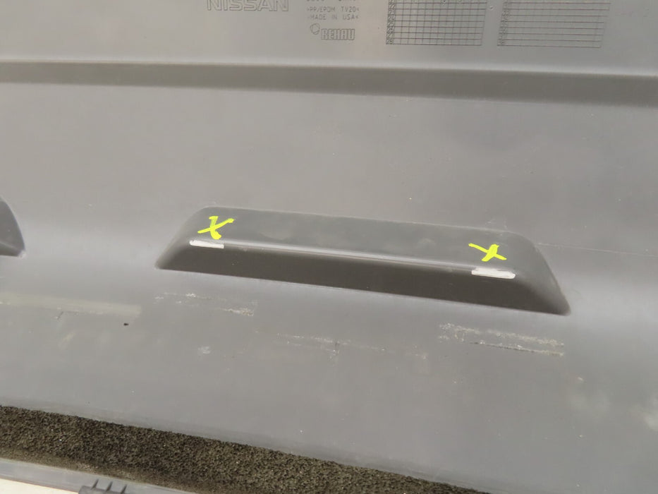 2021-2022 NISSAN ROGUE REAR LOWER BUMPER COVER VALANCE PANEL OEM 85084-6RR0A