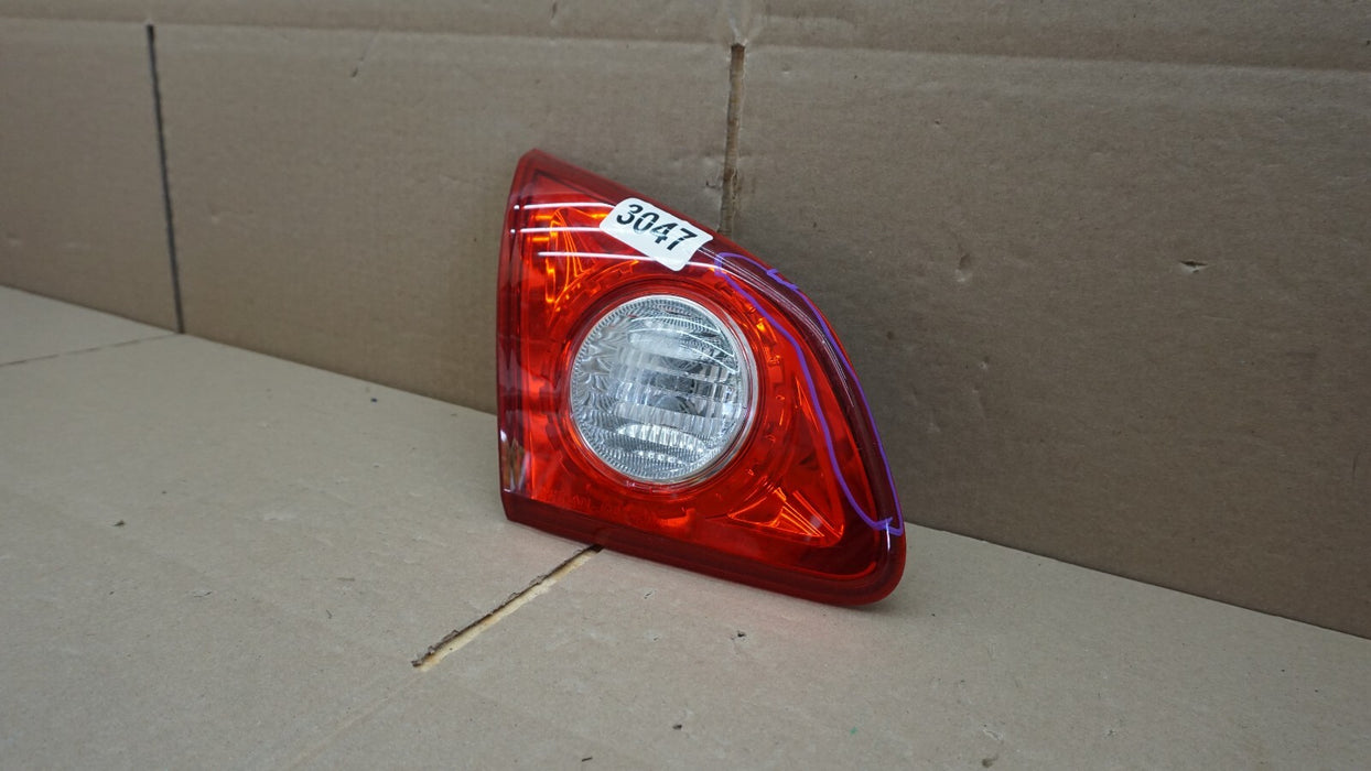 2008-2013 NISSAN ROGUE REAR LEFT DRIVER SIDE INNER TAIL LIGHT LAMP OEM