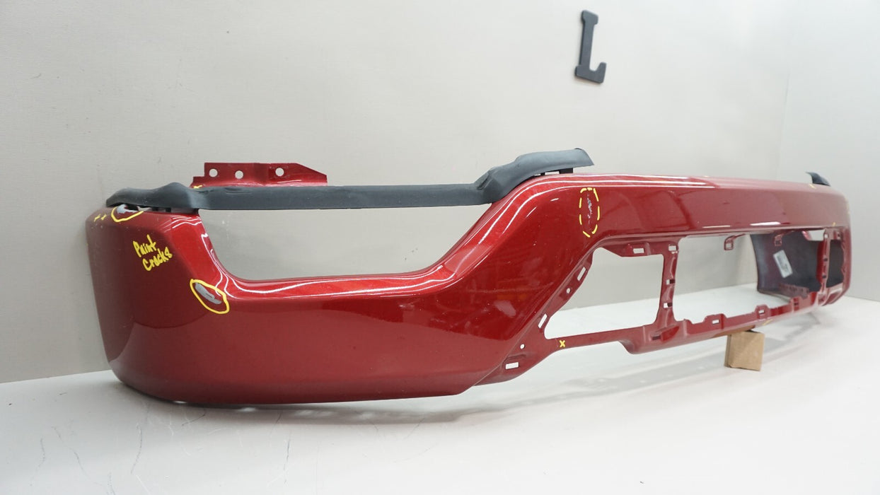 2021-2023 FORD F-150 FRONT BUMPER COVER METAL RED ML3Z-17757 OEM 21 22 23