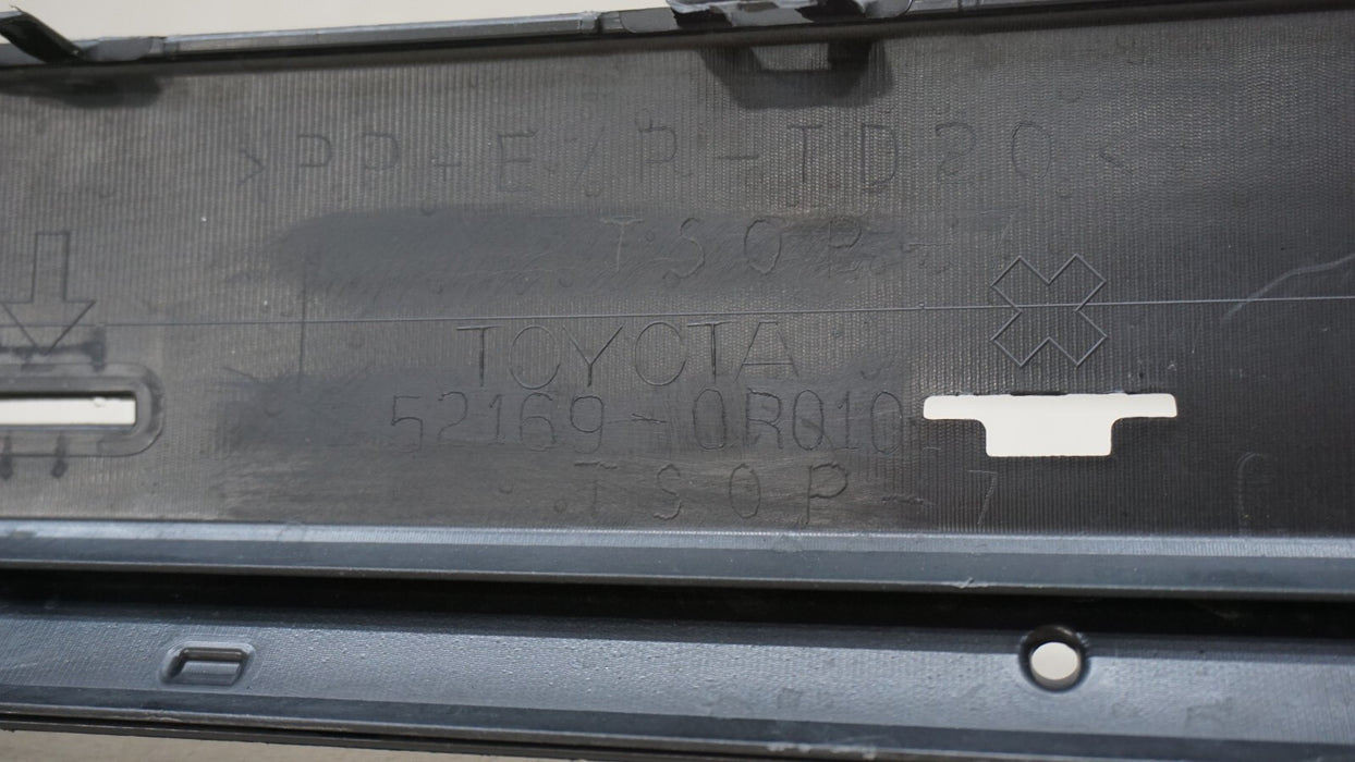2016-2018 TOYOTA RAV4 SUV REAR LOWER BUMPER COVER PANEL PLASTIC OEM 52169-0R010