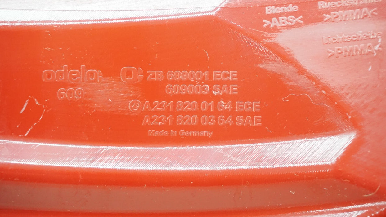 2017-2020 MERCEDES-BENZ-SL CLASS REAR LEFT DRIVERS SIDE TAIL LIGHT OEM