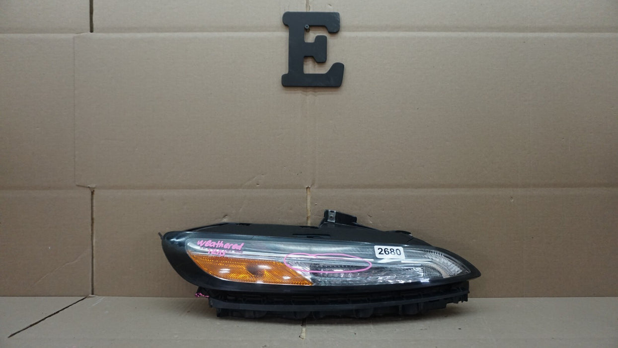 2014-2018 JEEP CHEROKEE FRONT RIGHT PASSENGER SIDE HEADLIGHT OEM 14 15 16 17 18