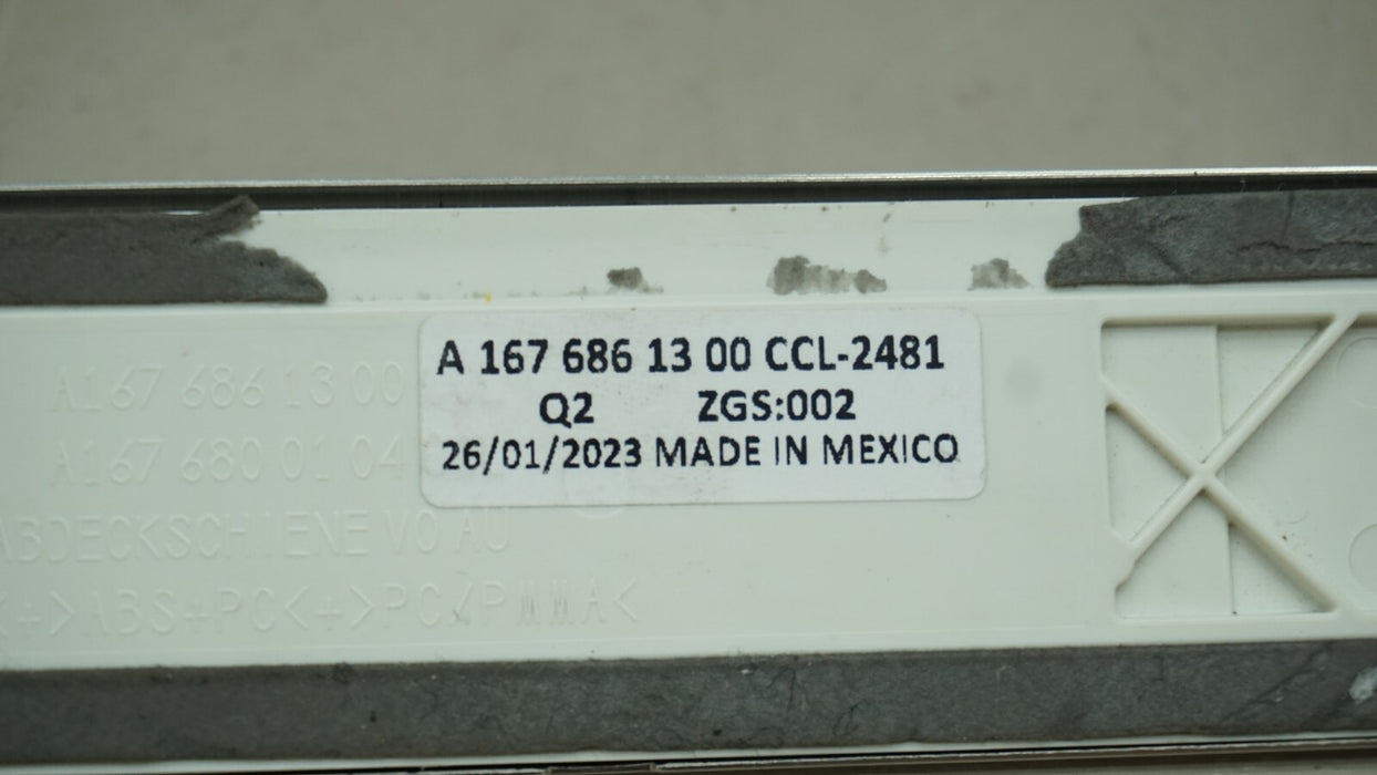 2020-2022 MERCEDES-BENZ GLE GLS FRONT LEFT DOOR SILL ILUMINATED 1676861300 OEM