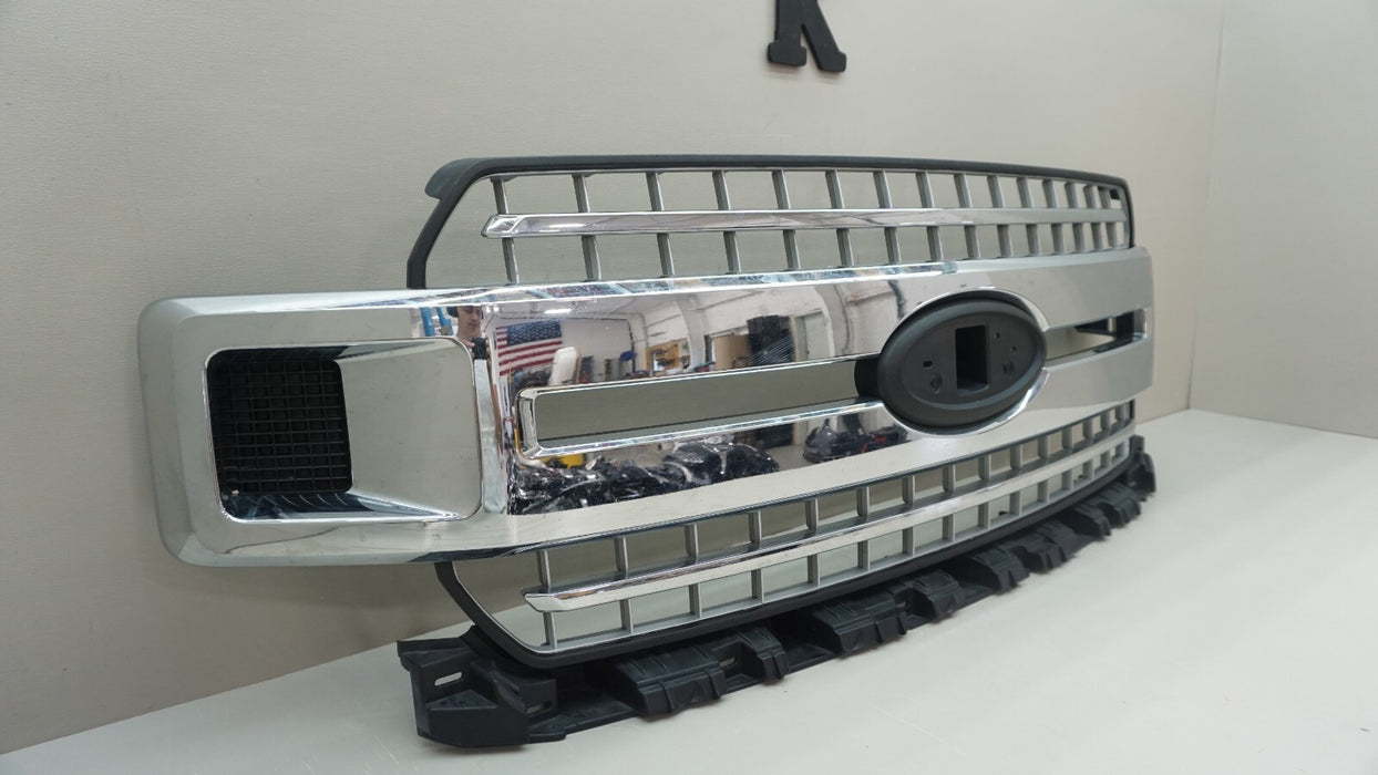 2018-2020 FORD F-150 FRONT UPPER MAIN GRILLE JL34-8200-DEW OEM 18 19 20